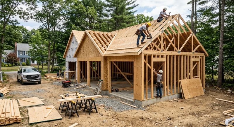 Attached Garage Construction in Mount Pleasant, SC