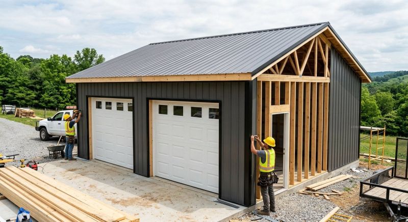 Attached Garage Construction in Mount Pleasant, SC