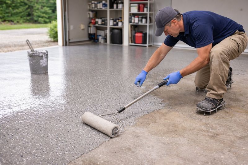 Epoxy Coating Installation in Winston Salem, NC