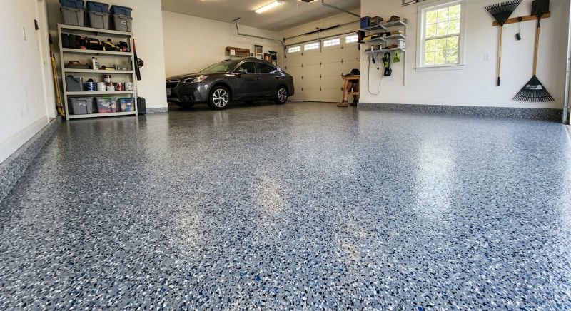 Epoxy Garage Flooring Installation in Alexandria, VA