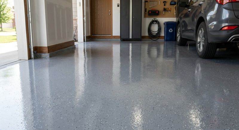 Epoxy Garage Flooring Installation in Columbia, SC