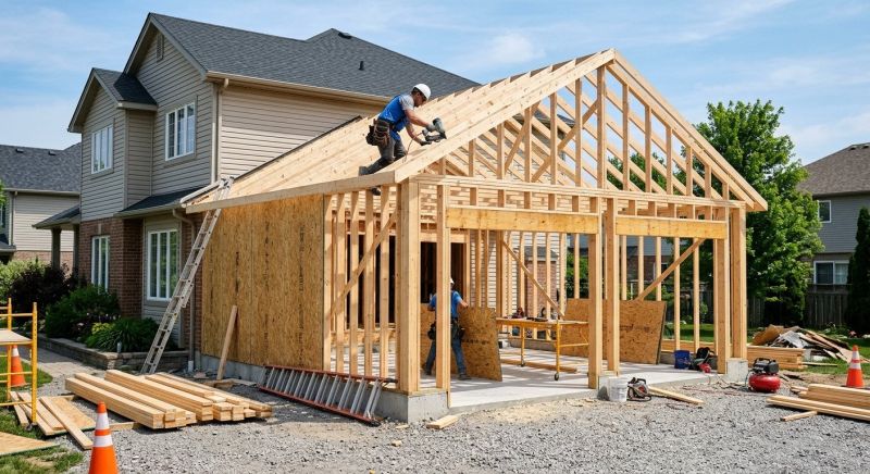 Garage Addition Installation in Katy, TX