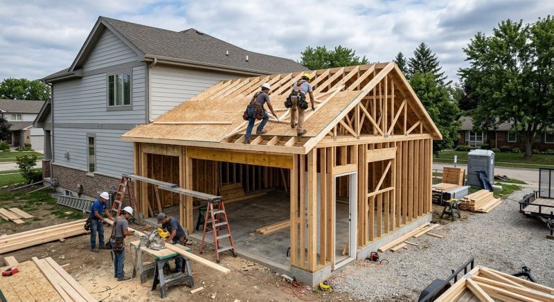 Garage Construction in North Charleston, SC