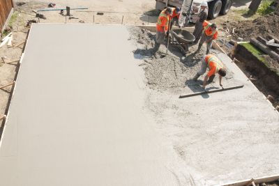 Concrete Pouring in Summer
