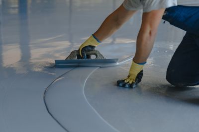 Garage Floor Epoxy Installation in Greenville, SC