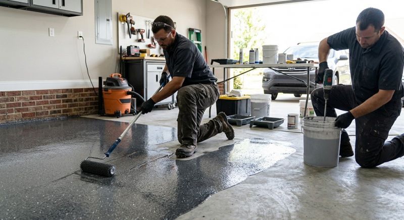 Metallic Epoxy Service in Charlotte, NC