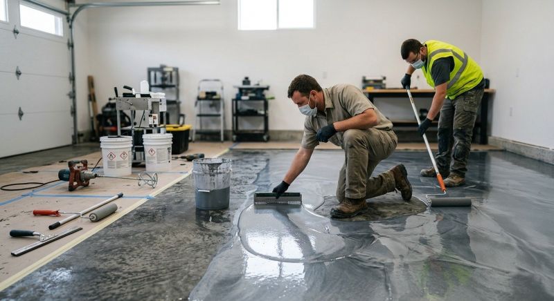 Epoxy Floor Coating Service in Frederick, MD
