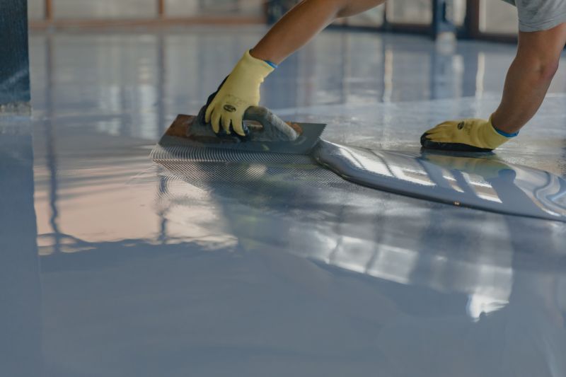 Epoxy Garage Flooring Installation in Winston Salem, NC